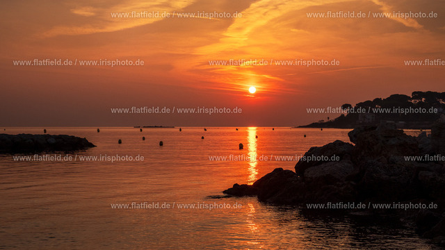 Sonnenaufgang in Antibes | Landschaftsfoto: Sonnnenaufgang in Antibes / Cote d Azur