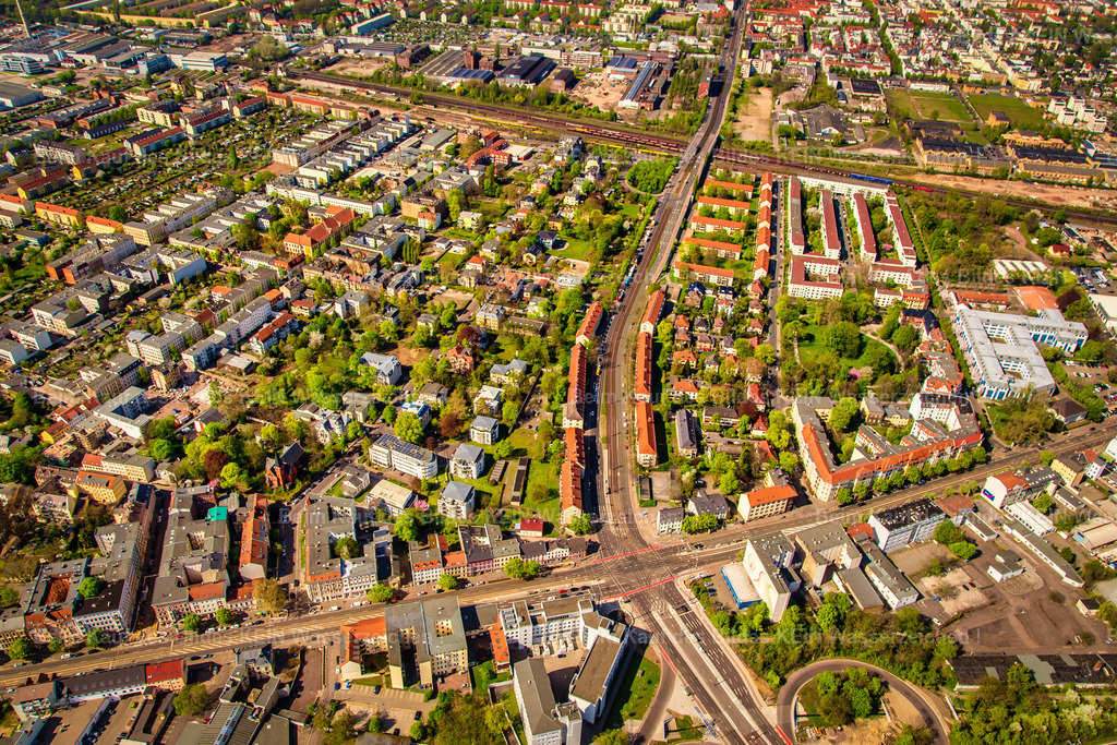 Magdeburg Sudenburg Kreuzung Südring und Halberstädter-2 | Magdeburg Kreuzung Südring - Realisiert mit Pictrs.com