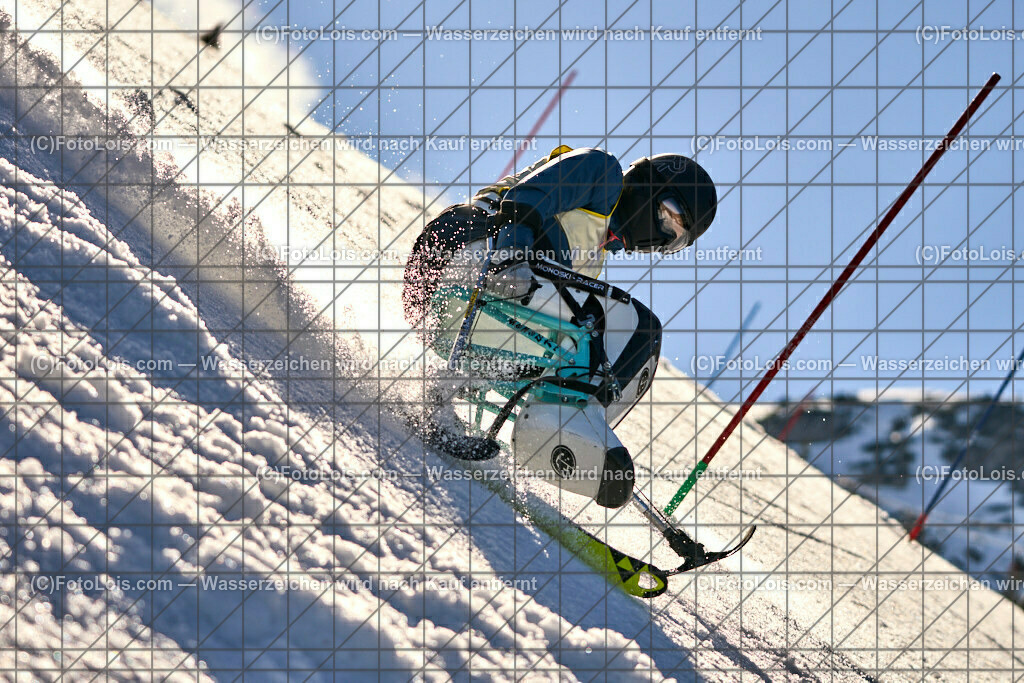 ALP8750_NOe-Kinder-LM_SL-II_Hochkar_Vorlaeuferin Klauser Tanja | (C)FotoLois.com, Alois Spandl. NÖ Kinder-Landesmeisterschaft, SLALOM im Draxlerloch am Hochkar, zweiter Lauf, So 18. Februar 2024.