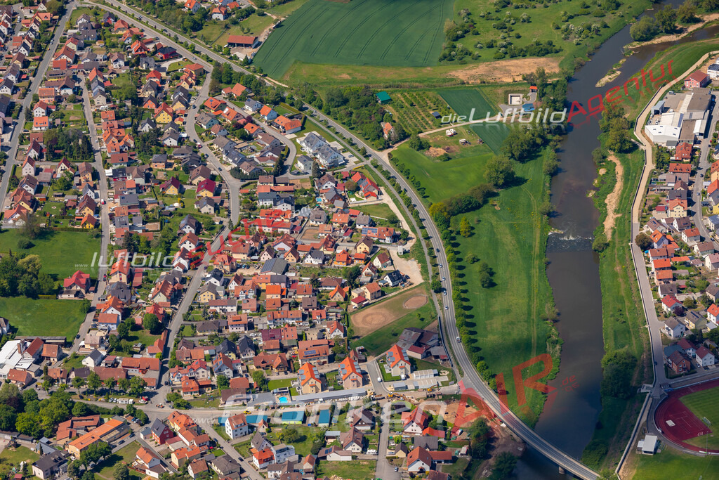aktuelles Luftbild von Sassanfahrt  - Luftaufnahme wurde 2019 von https://frankenair.de mittels Flugzeug (keine Drohne) erstellt.