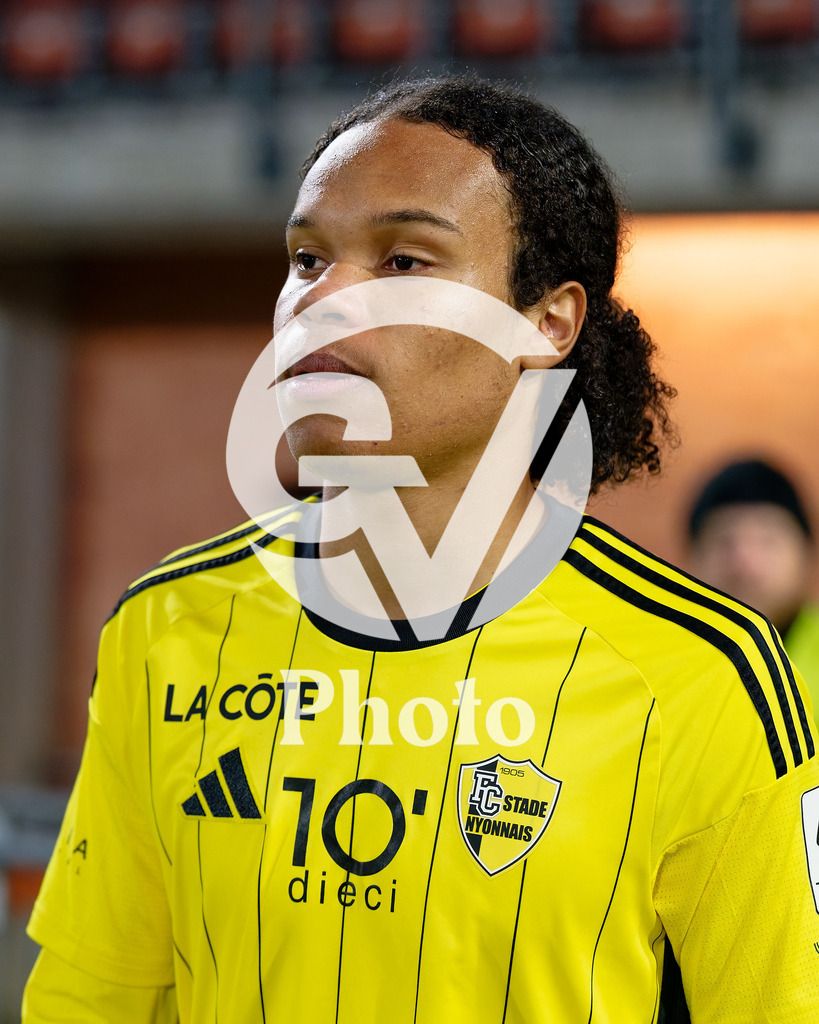 dieci Challenge League - FC Stade Nyonnais v Etoile Carouge FC |  during the dieci Challenge League match between FC Stade Nyonnais and Etoile Carouge FC at Centre sportif de Colovray in Nyon, Switzerland