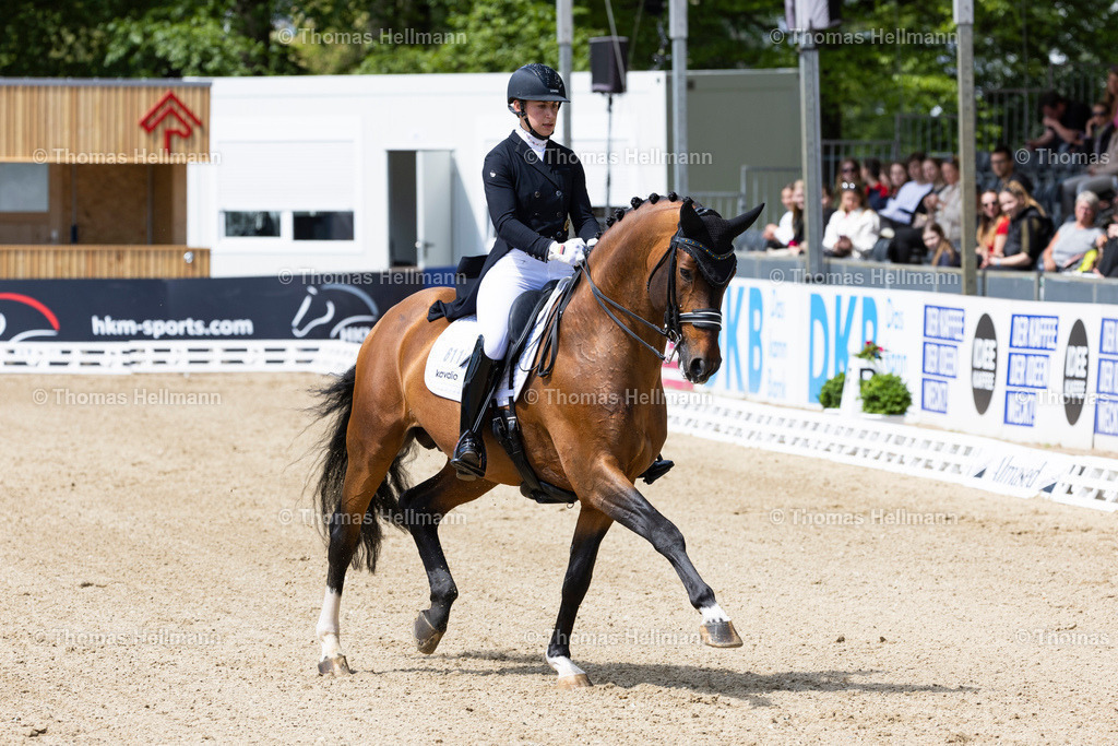 TH_611-Nymphenburg_s First Ampere_ Cosima von Fircks- (GER)_8081 | Deutsches Spring- und Dressur-Derby 2023 am 19.05.23 in Hamburg, Derby Platz Klein Flottbek, Thomas Hellmann, _Y7A6533
