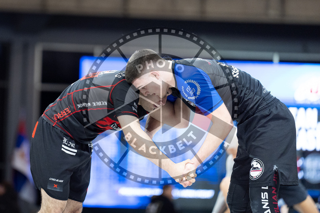 20260214PBB1405 | Fighters compete during the ADCC European Trials  competition day 1 in Belgrade, Serbia, on February 14, 2026.