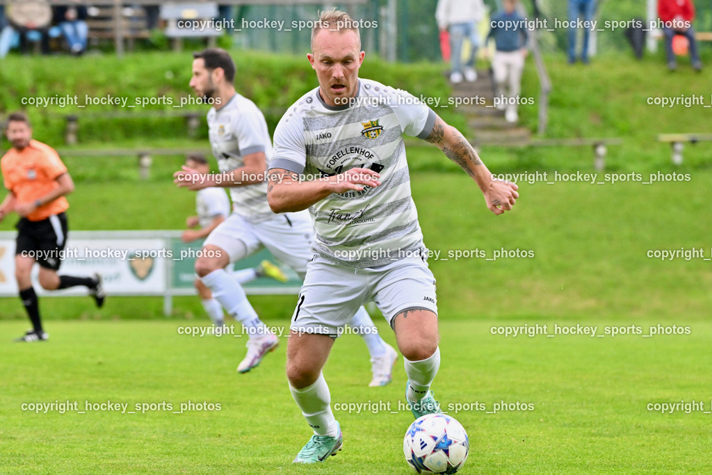 ASKÖ Köttmannsdorf vs. SV Dellach Gail | #11 Aner Mandzic ASKÖ Köttmannsdorf, ASKÖ Köttmannsdorf vs. SV Dellach Gail, ASKÖ Köttmannsdorf vs. SV Dellach Gail am 15.05.2024 in Köttmannsdorf (Sportplatz Köttmannsdorf), Austria, (Photo by Bernd Stefan)