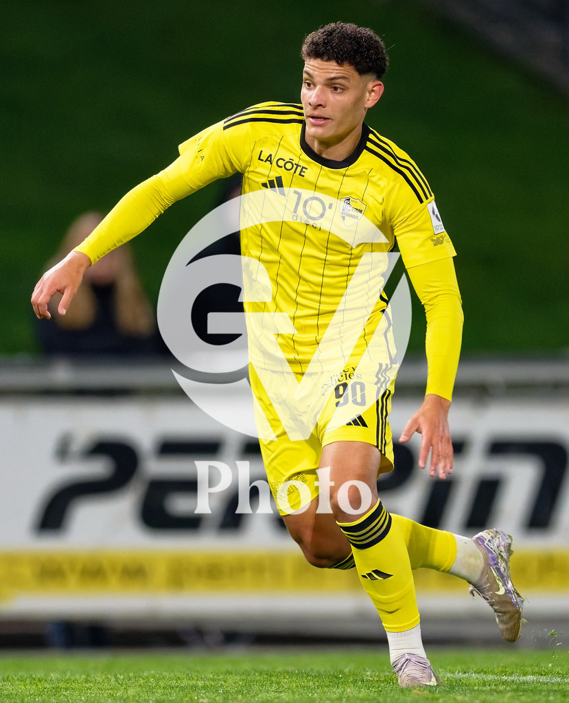 dieci Challenge League - FC Stade Nyonnais v Etoile Carouge FC |  during the dieci Challenge League match between FC Stade Nyonnais and Etoile Carouge FC at Centre sportif de Colovray in Nyon, Switzerland