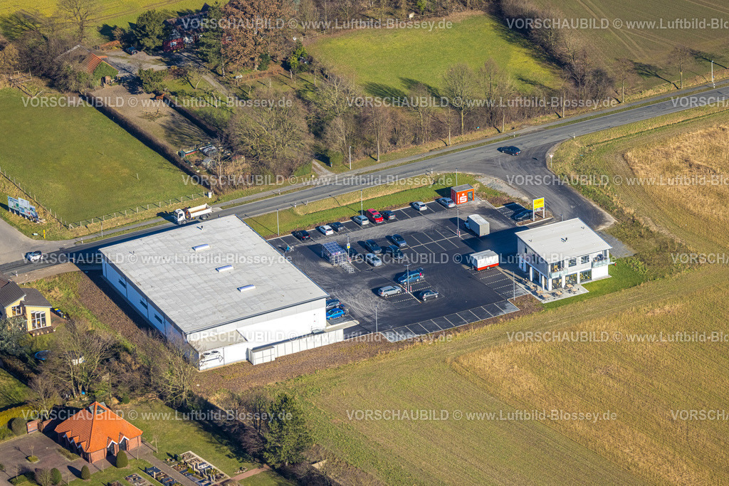 Nordkirchen230205974Capelle | Luftbild, Netto Supermarkt, Capelle, Nordkirchen, Münsterland, Nordrhein-Westfalen, Deutschland
