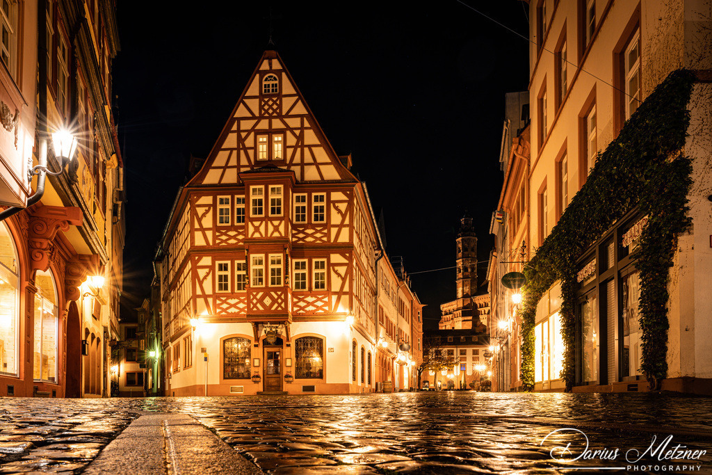 Die Mainzer Altstadt bei Nacht | Die Mainzer Altstadt bei Nacht