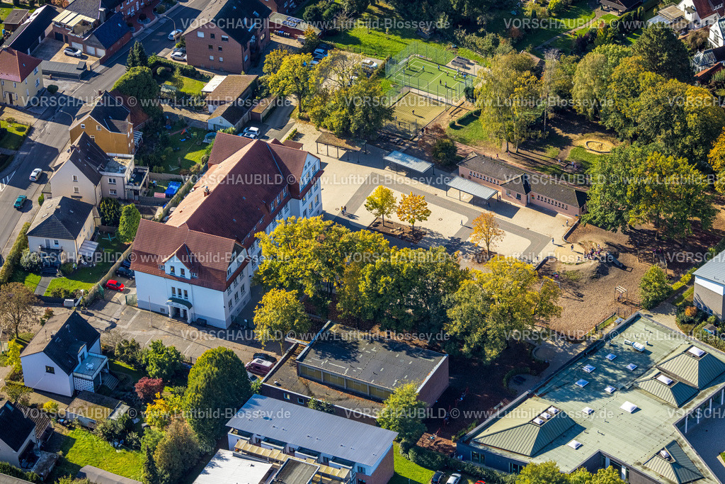 Hamm241007562 | Luftbild, Grundschule Lessingschule mit  Schulhof, Stadtbezirk Herringen, Hamm, Ruhrgebiet, Nordrhein-Westfalen, Deutschland