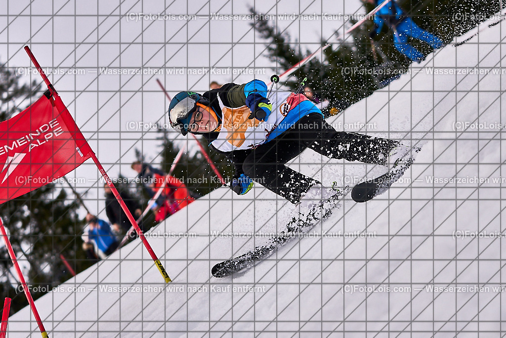 ALP6200_Schischule Haginger_Semesterkurs_Skigruppe NORBERT | (C)FotoLois.com, Alois Spandl. Schischule Haginger, Semesterkurs-Abschlusstag mit Rennlaufbewerb, Fr 9. Februar 2024.