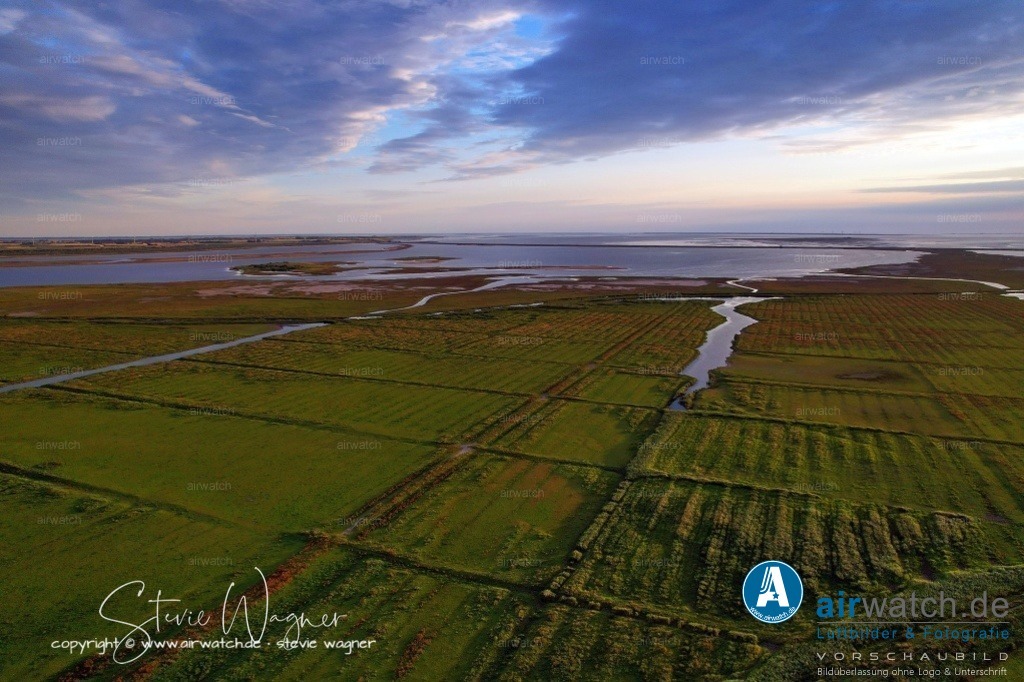 HattstedterKoog  & BeltringharderKoog | Entdecken Sie atemberaubende Luftbilder und Fotografien auf airwatch.de - Tauchen Sie ein in eine Welt voller faszinierender Aufnahmen aus der Vogelperspektive.
