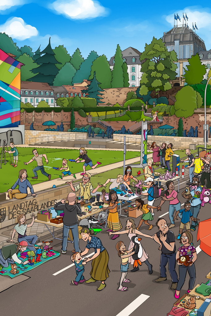 Flohmarkt am Schloss | Schanz & Partner - Realisiert mit Pictrs.com