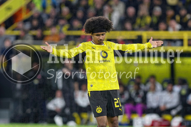 08.05.2026, GER, Fussball, Herren, 1. BL, Saison 2025/2026, Borussia Dortmund - Eintracht Frankfurt | Karim Adeyemi (BVB) gestikuliert, Gestik und Mimik