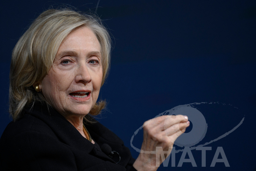 _DWA3805 | Die US-Politikerin Hillary Clinton auf der Veranstaltung Bridging Scholarship and Statecraft im Rahmen der Münchner Sicherheitskonferenz 2026. München, 13.02.2026 Bayern Deutschland  - Realisiert mit Pictrs.com