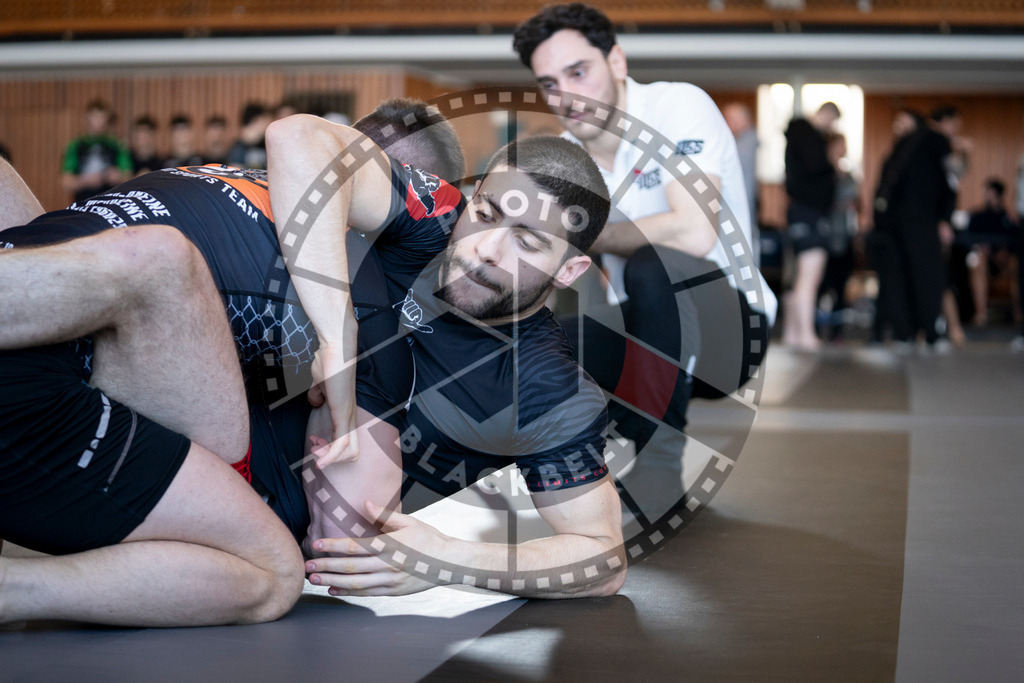 20240309PBB5481 | Fighters compete during the International Luta Livre (ILLCS) Spring Championship in Hannover, Germany, on March 9, 2024.