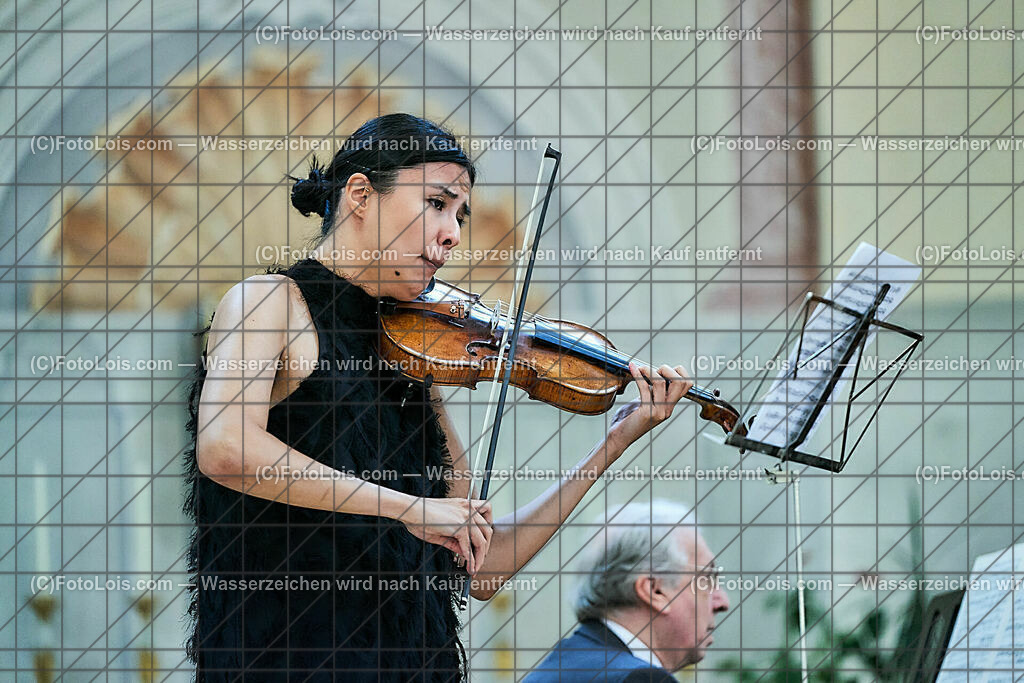 ALS1222_XXXIX-Chopin-Festival_MATINEE_Imayakova-WagnerArtzt | (C)FotoLois.com, Alois Spandl, XXXIX. internationales CHOPIN-Festival in der Kartause Gaming, MATINEE in der Kartausenkirche mit Yves Henry (Klavier,F), Zarina Imayakova (Violine, Kasachstan), Manfred Wagner-Artzt (Klavier, A), Janusz Olejniczak (Klavier, PL), So 6. August 2023.