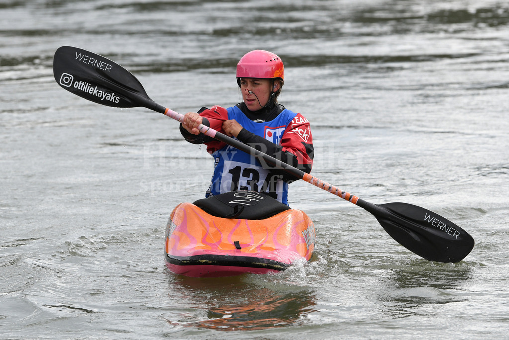 ICF CANOE FREESTYLE WORLD CUP 1 / PLATTLING | 2024 ICF CANOE FREESTYLE WORLD CUP 1 / PLATTLINGWomen's Kayak Surface FinalOttilie ROBINSON-SHAW (Great Britain) #134 - Realisiert mit Pictrs.com