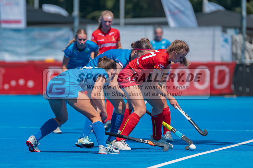 HK_20230708_109783 | Euro Hockey WU18 Belgium - Scotland Championship Girls & Boys am 8.7.2023 CHTC , Krefeld ,