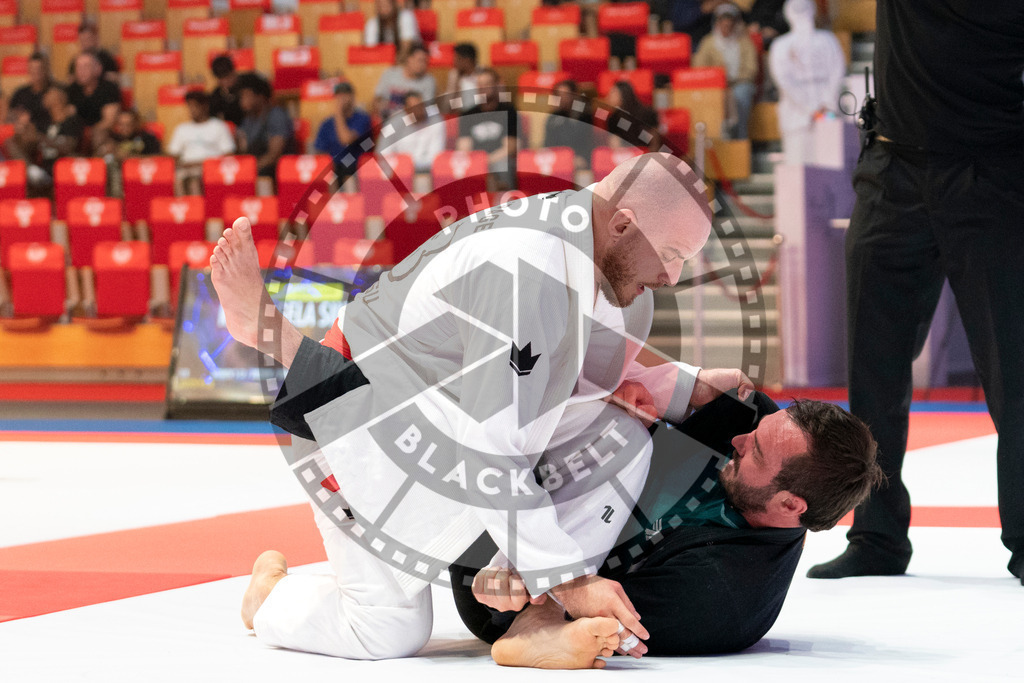 20231106PBB0378 | Fighters compete during the AJP World Master Championship in the Mubadala Arena in Abu Dhabi, Arab United Emirates, on November 6, 2023.