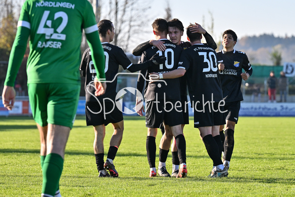 FC Pipinsried - TSV 1861 Nördlingen | Jubel nach 2-0