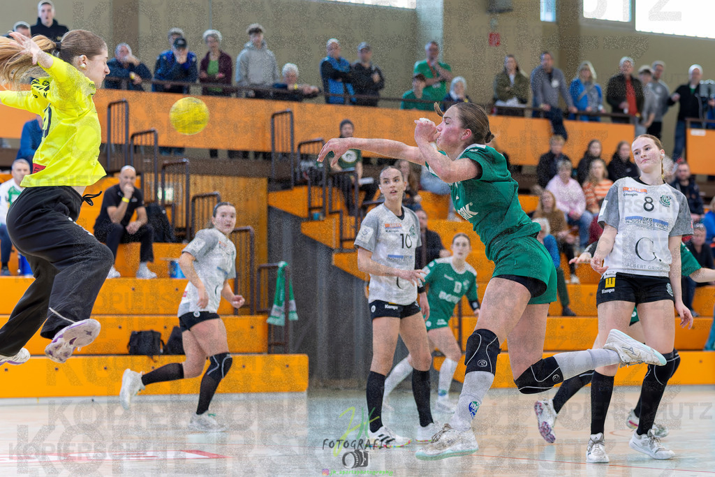 Jugendbundesliga wJA, Pokalrunde, HSG Kleenheim/Langgöns - Frisch Auf Göppingen | Jugendbundesliga wJA, Pokalrunde, HSG Kleenheim/Langgöns - Frisch Auf Göppingen am 28.02.2026 in Oberkleen (Weidig-Halle)Photo © 2026 - Jörg Heinrich - Realisiert mit Pictrs.com