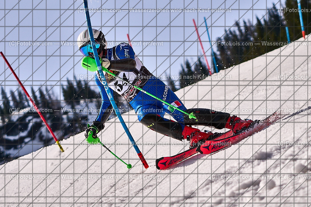 ALP1558_FIS MASTERS WC-Finale_SL_B-Herrn_Rivolta Antonio | (C)FotoLois.com, Alois Spandl. FIS MASTERS WorldCup-Finale 2024, Reiteralm (Steiermark, AUT), SLALOM auf der Muldenliftpiste, Sa 6. April 2024.