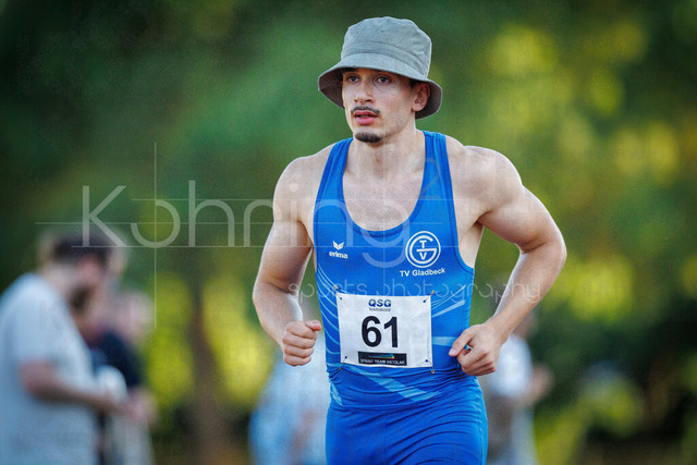 PUMA Fast Arms, Fast Legs; Wetzlar, 10.07.2026 | WETZLAR, GERMANY - JULY 10, 2026 : Mustaqeem Kiani (TV Gladbeck 1912) during the athletics meeting PUMA Fast Arms, Fast Legs at Stadion Wetzlar on July 10, 2026 in Wetzlar, Germany.