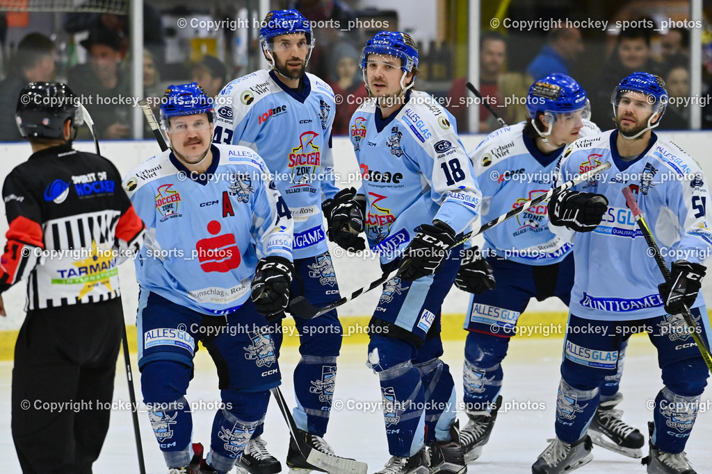 EHC Althofen vs. ESC Steindorf 9.3.202 | Jubel ESC Steindorf Mannschaft, #64 Stichauner Fabian, #43 Oraze Martin, #18 Pöck Markus, #57 Wilfan Franz