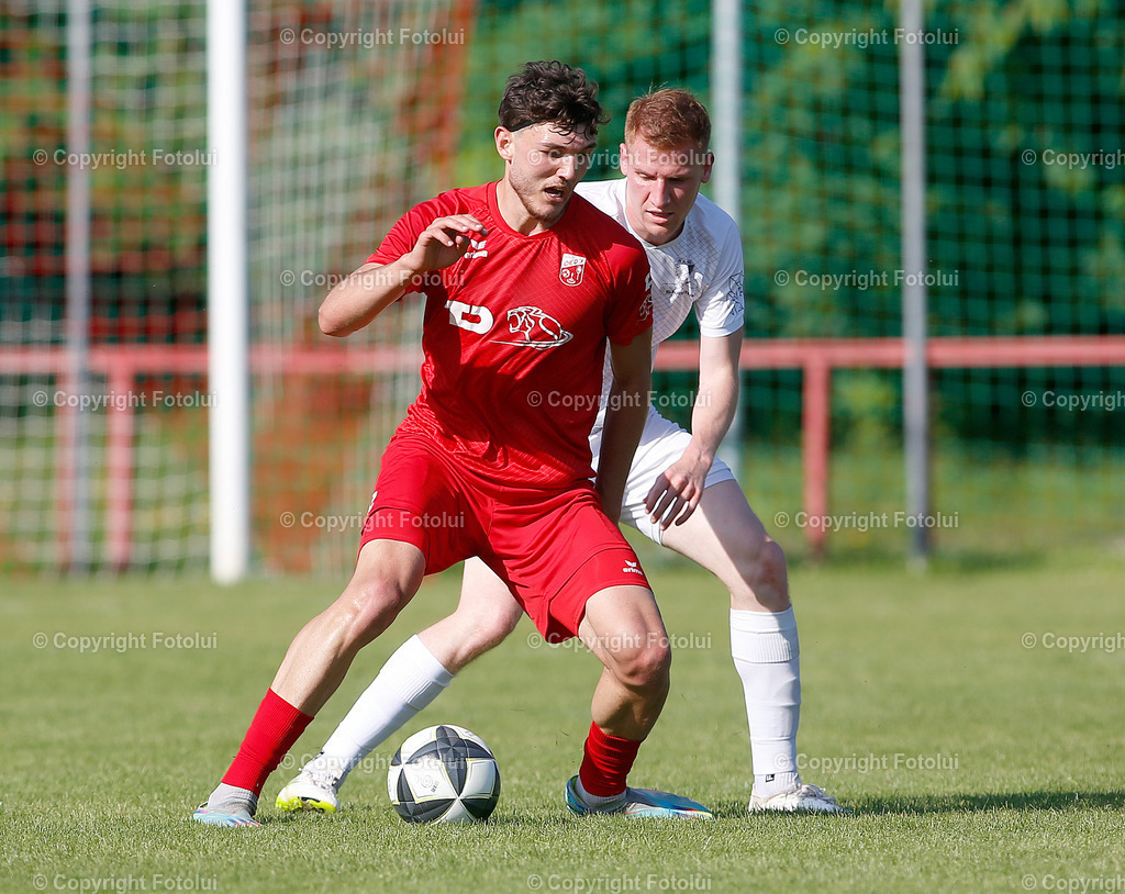 A_LUI_140625_000018 | SPORT FUSSBALL LL.OST 14.06.2025 ASKOE OEDT 1B -METALLBAU BLAUENSTEINER NAARN IM BILD :FINN RUDLE  (OEDT1B) UND MATTHIAS LEHBRUNNER  (NAARN) FOTO:FOTOLUI