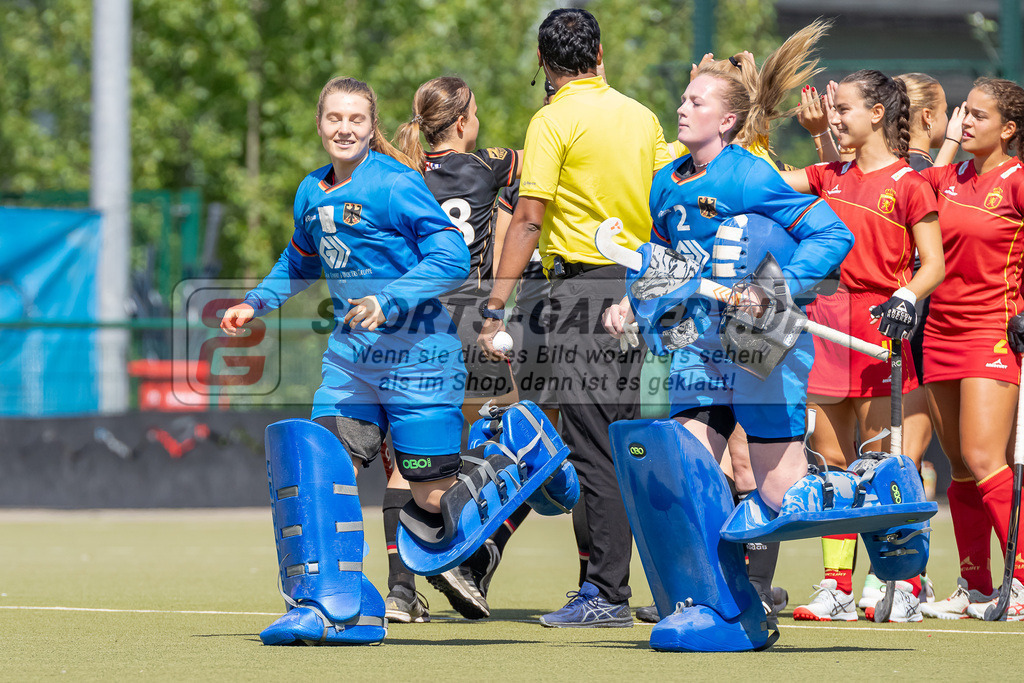 HK_20230823_103817 | 4 Nations Tournament Spiel um Platz 1 ( WU21 ) Germany - Spanien am 23.8.2023 DHC Düsseldorf, Düsseldorf ,