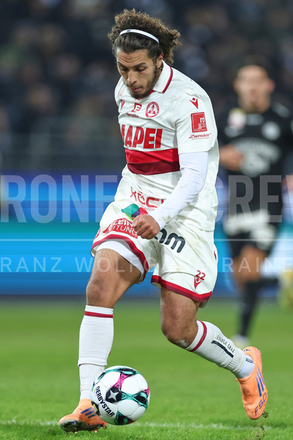 UEFA Europa League 2025/26: SK Sturm Graz vs SK Brann | Graz, Austria, 29.JAN.26 - SOCCER - UEFA Europa League, SK Sturm Graz vs SK Brann Bergen. The image shows Ramiz Harakate (GAK).
