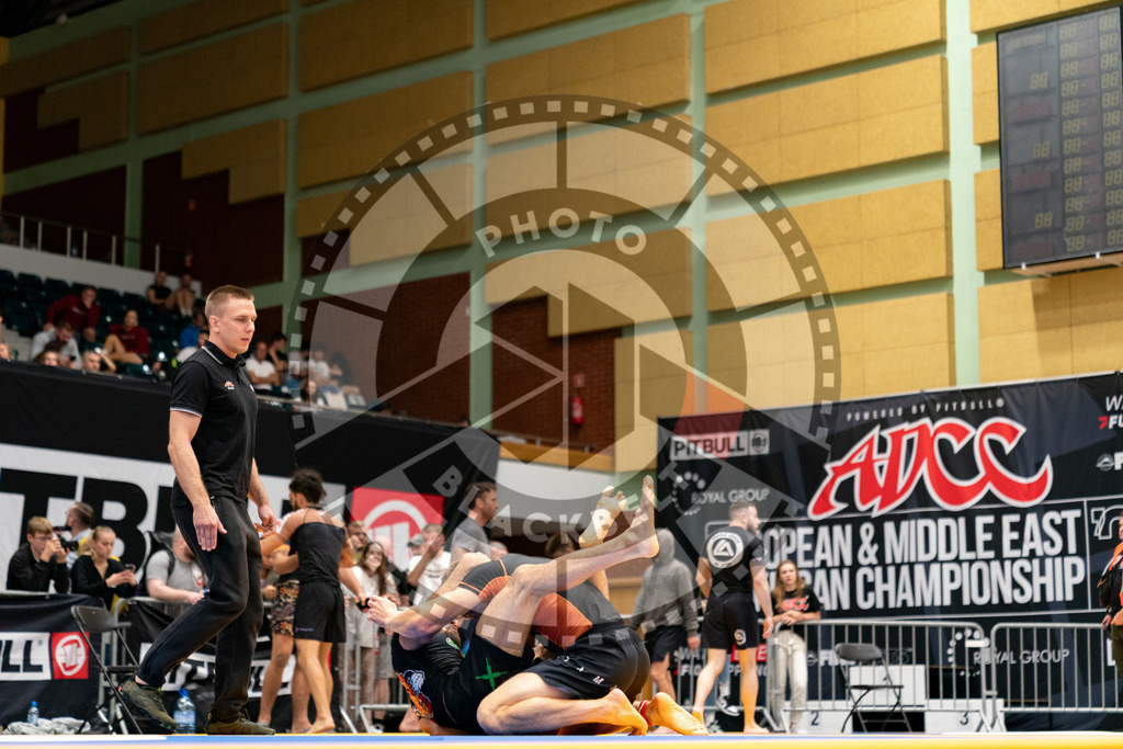 20230916PBB6150 | Fighters compete during the grappling tournement ADCC Trials (European, Middle East and African Championship) in Warsaw, Poland, on September 16, 2023.