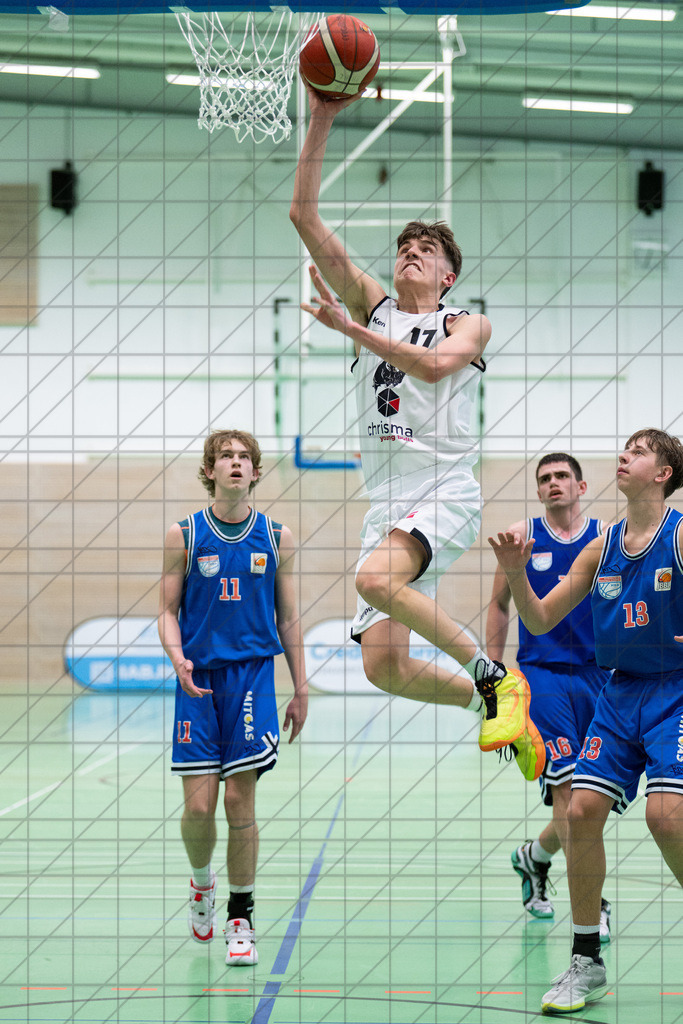 JBBL 24/25 | 21.03.2025 | Charisma Young Bulls vs. Mitteldeutsche Basketball Akademy | JBBL 24/25 | 21.03.2025 | Charisma Young Bulls vs. Mitteldeutsche Basketball Akademy | 1. Runde PlayOffs Gruppe Nord, 2. Spiel - - - - - CREDIT, www.bullenfotos.de, Martin König, Hörner Weg 40, D-49078 Osnabrück, +4917663732967, Nutzung und Weitergabe nur zu den vereinbarten Zwecken. Presseanfragen an Urheber. Alle Rechte beim Urheber. - - - - - - Realisiert mit Pictrs.com