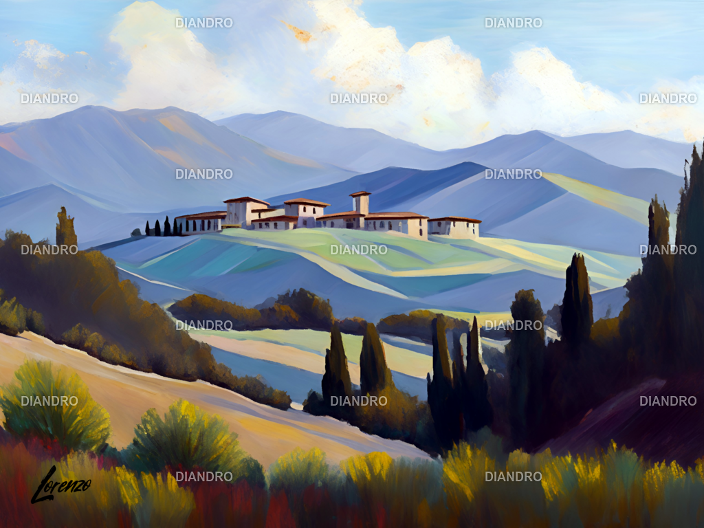 Nelle colline della Toscana | DIANDRO
