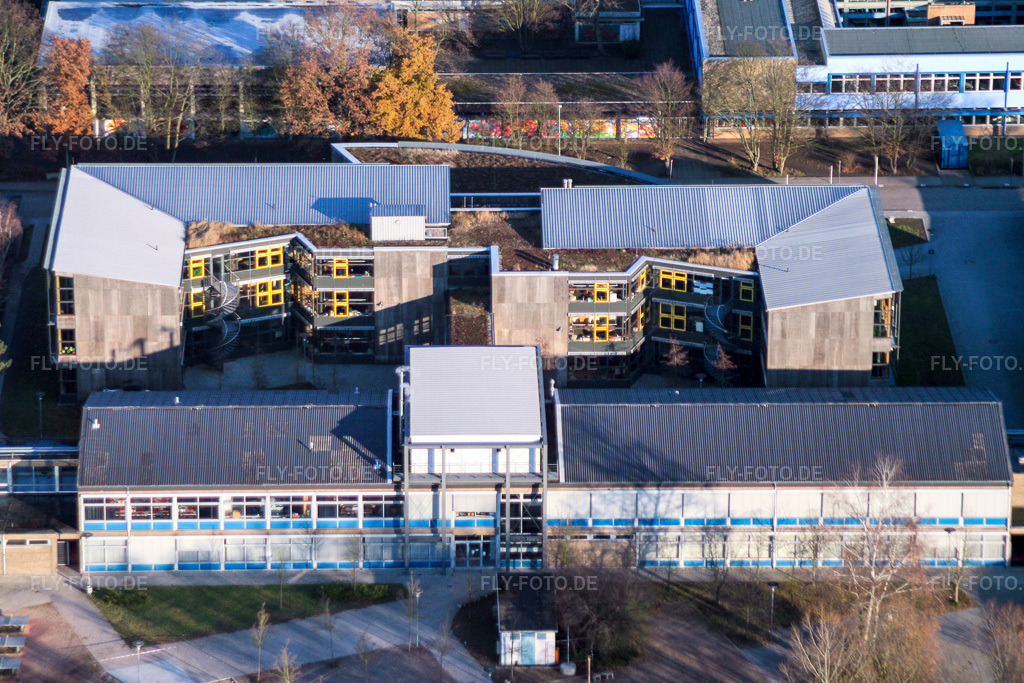 Luftbild: Kandel IGS in Kandel im Bundesland Rheinland-Pfalz in Deutschland. Foto: IMG_0448.jpg vom 10.12.2005 durch Werner Riehm/FLY-FOTO.de