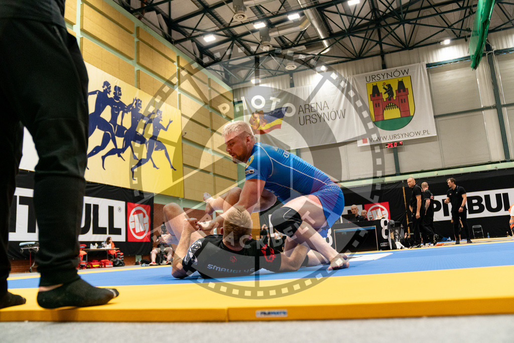 20230916PBB7242 | Fighters compete during the grappling tournement ADCC Trials (European, Middle East and African Championship) in Warsaw, Poland, on September 16, 2023.