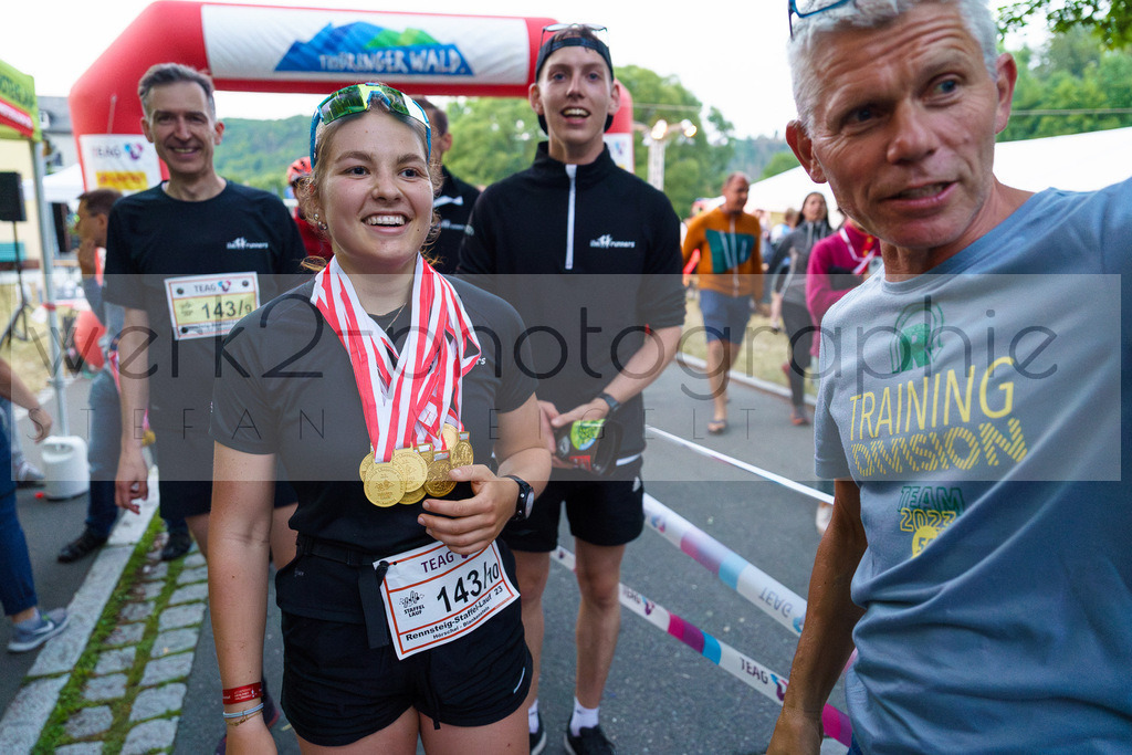Rennsteig-Staffellauf 2023 | Rennsteig-Staffellauf - Hörschel bis Blankenstein - 17. Juni 2023