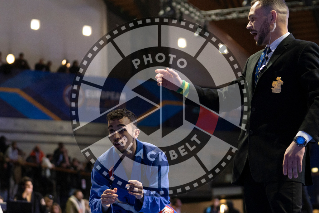 20240119PBB0914 | Fighters compete during the IBJJF European Championship in Paris, France, on January 19, 2024.
