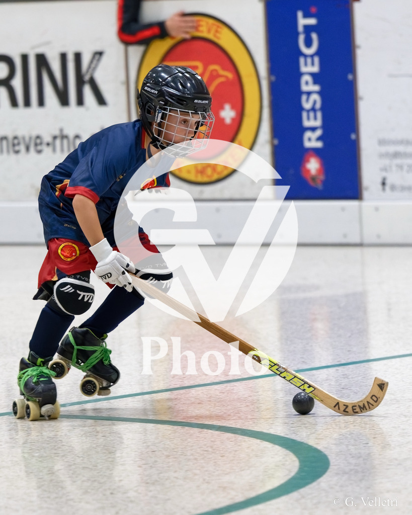 U13  - Geneve RHC v HC Munsingen W  |  during the U13  match between Geneve RHC and HC Munsingen W  at Centre sportif de la queue d'arve in Geneve, Switzerland