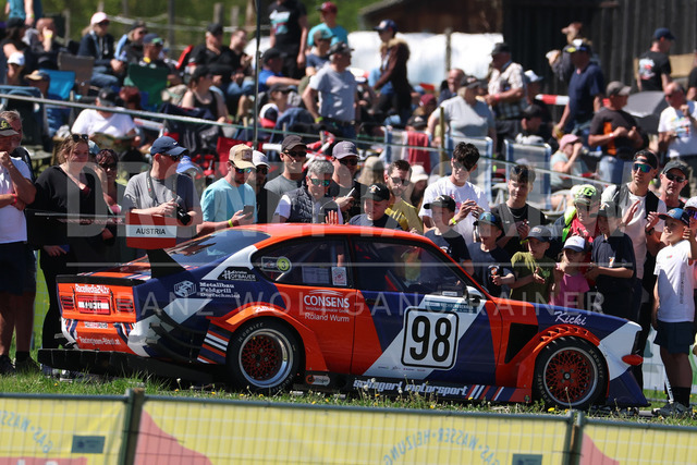 FIA European Hill Climb Championship – Rechberg 2026 | FIA European Hill Climb Championship at Rechberg, held from 24 to 26 April 2026 near Tulwitz, Styria, Austria. The image shows Hermann BLASL (AUT) Opel Kadett C Coupe 16V.