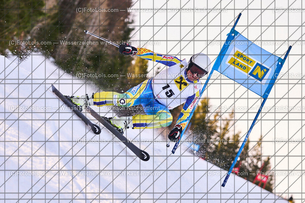 ALP0235_MastersCup-RTL-I_LKHF_Leitner Josef | NÖ Raiffeisen MastersCup, Jugend - Damen - Herren, Riesentorlauf-Rennen 1 auf der Fuchswaldpiste, durchführender Verein: Schiklub Lackenhof, So 9. Februar 2025.