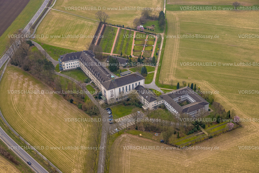 Wickede240308045 | Luftbild, Heilig-Geist-Kloster, Mendener Straße, Wickede/Ruhr, Nordrhein-Westfalen, Deutschland
