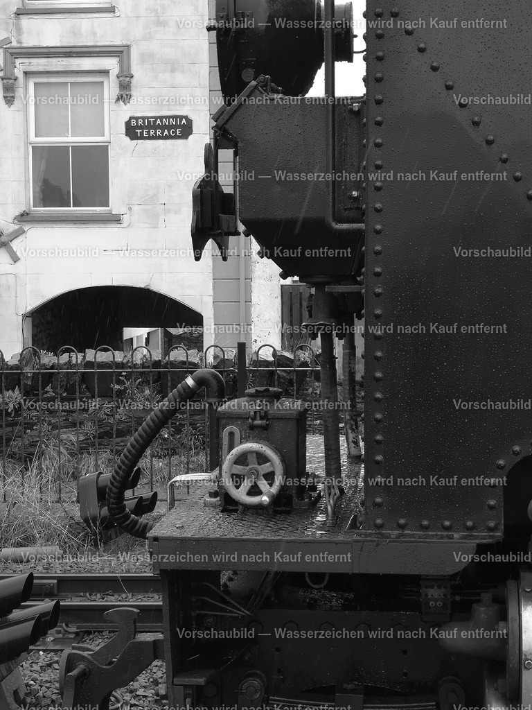 Britannia Terrace | Museums Dampflok in Ffestiniog (Wales) - Realisiert mit Pictrs.com