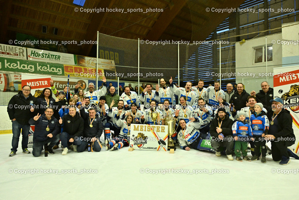 ESC Sparkasse Steindorf Meister 2025/26 | Meisterfoto ESC Steindorf 2025/26, ESC Sparkasse Steindorf Meister 2025/26, ESC Sparkasse Steindorf Meister 2025/26 am 08.03.2026 in Althofen (Stadthalle Althofen), Austria, (Photo by Bernd Stefan)