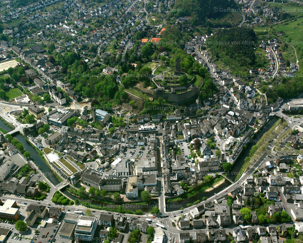 2611151 | DILLENBURG 09.06.2006 Stadtansicht des Innenstadtbereiches  in Dillenburg im Bundesland Hessen, Deutschland // City view on down town  in Dillenburg in the state Hesse, Germany Foto: Gerhard Launer