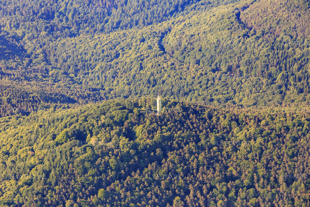 Luftbild: Stäffelsbergturm in Dörrenbach im Bundesland Rheinland-Pfalz in Deutschland. Foto: IMG_080025.jpg vom 05.06.2015 durch Werner Riehm/FLY-FOTO.de