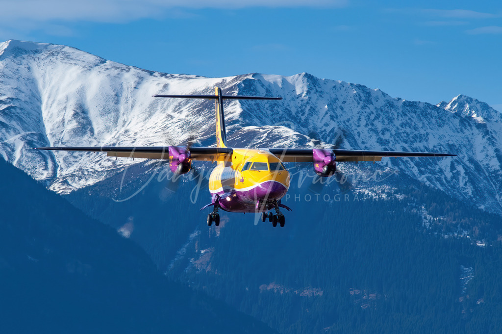 Welcome Air | Dornier 328 der Welcome Air im Anflug auf Innsbruck