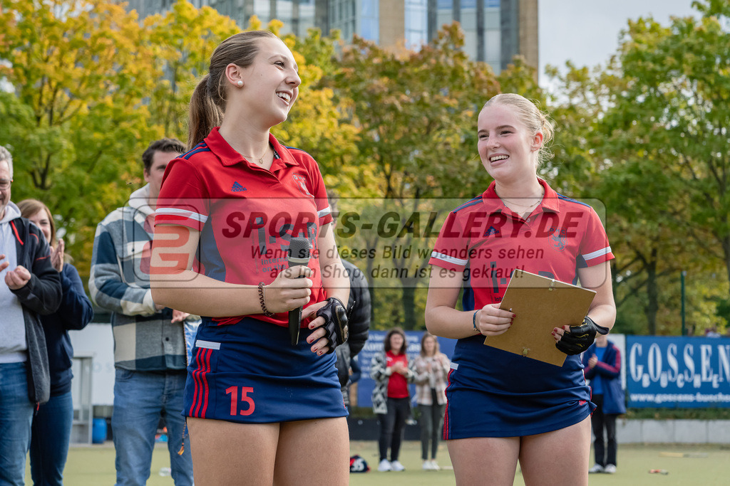 HK_20231022_106211 | Finale Deutsche Meisterschaft Feld WU16 Uhlenhorst Mülheim - Düsseldorfer HC am 22.10.2023 DHC, Düsseldorf ,