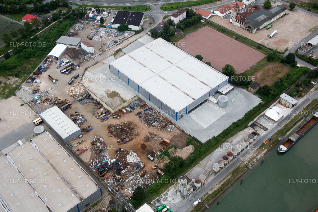 Ortsansicht | Luftbild: Ortsansicht in Worms im Bundesland Rheinland-Pfalz in Deutschland. Foto: IMG_091087.jpg vom 04.07.2016 durch Werner Riehm/FLY-FOTO.de - Realisiert mit Pictrs.com