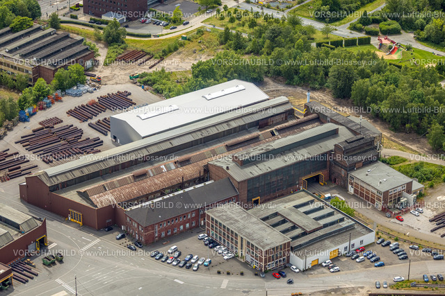 Bochum220603486 | Luftbild, Westpark Werkshallen Bochumer Verein, Kruppwerke, Bochum, Ruhrgebiet, Nordrhein-Westfalen, Deutschland
