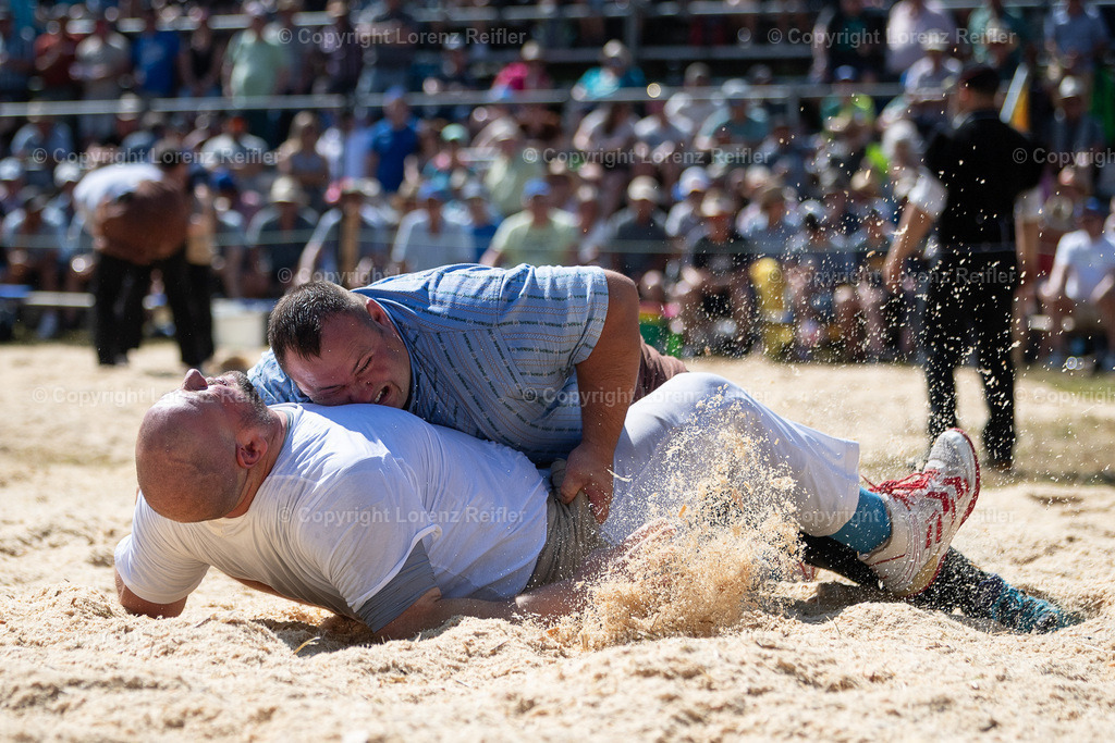 Schwingen -  Schwarzseeschwinget 2025 | Schwarzsee, 22.6.25, Schwingen - Schwarzseeschwinget.
